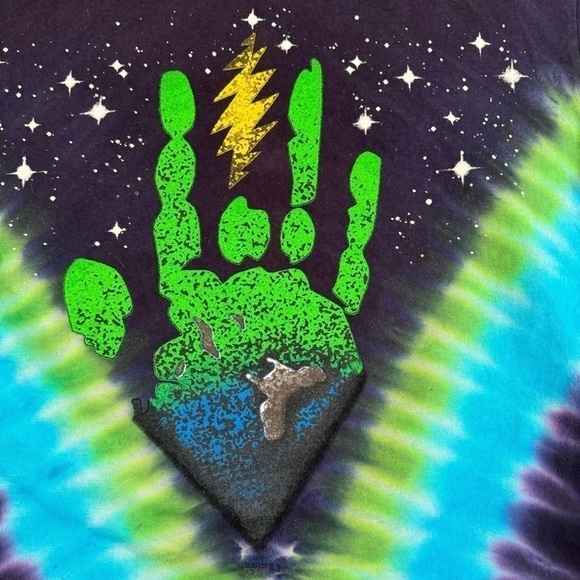 Jerry Garcia Band Grateful Dead tie dye t shirt men’s L tts - Picture 6 of 8
